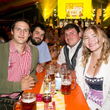 Bockbieranstich am Donnerstag