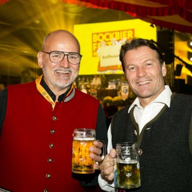 Bockbieranstich am Donnerstag